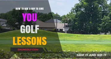 Swing into Connection: How to Ask a Guy for Golf Lessons