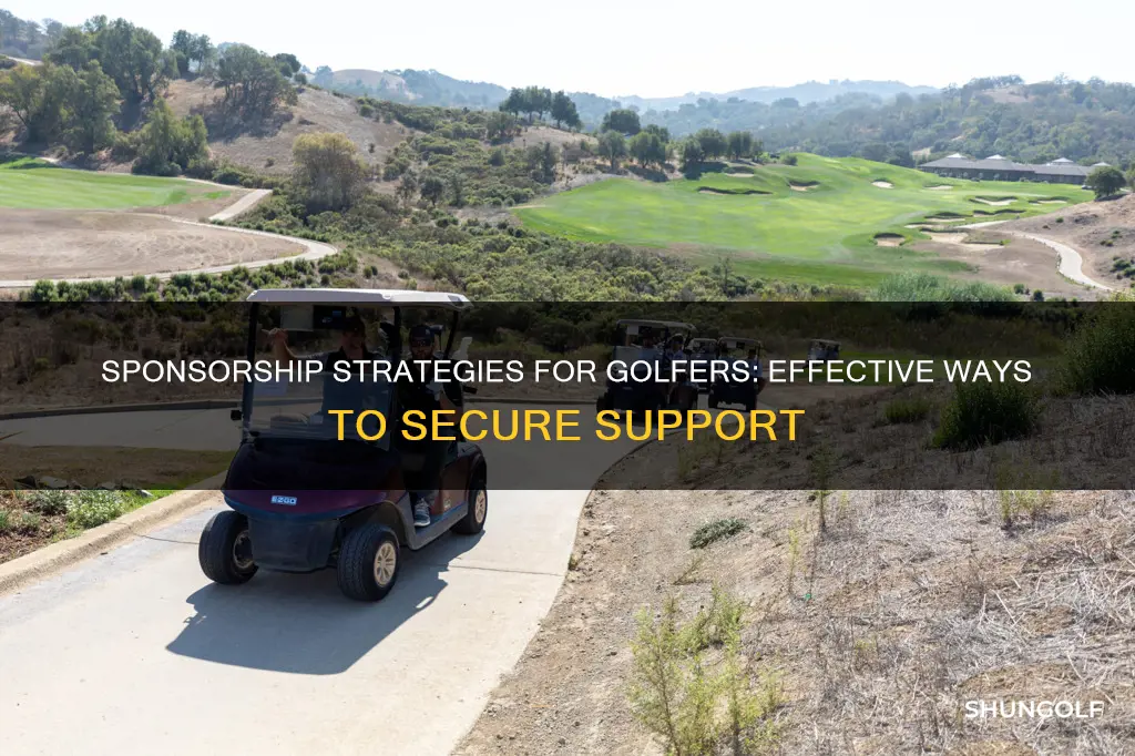 how to ask for sponsorship golf