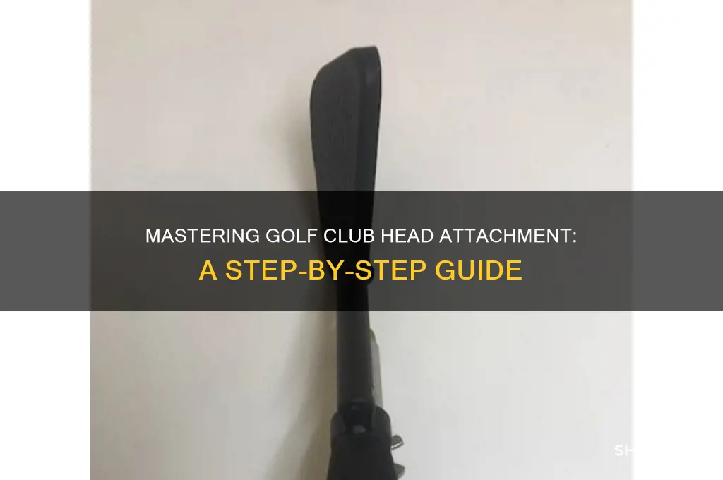 how to attach a golf club head
