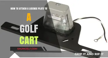 Securely Mounting Your License Plate on a Golf Cart: A Step-by-Step Guide