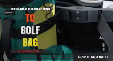 Easy Steps to Securely Attach Your Club Champ Brush to Golf Bag