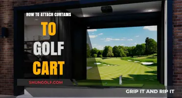 Creative Ways to Attach Curtains to Your Golf Cart Easily