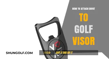 Attaching a Divot Tool to Your Golf Visor: A Simple DIY Guide