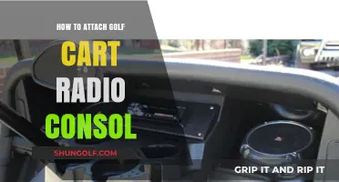 Easy Steps to Attach a Golf Cart Radio Console: A DIY Guide