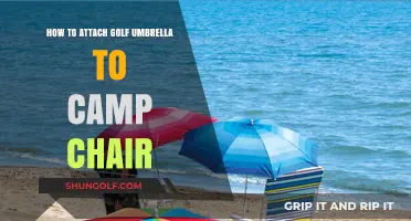 Secure Your Golf Umbrella to Camp Chair: Easy DIY Attachment Guide