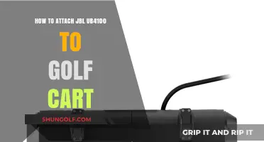 Easy Guide: Mounting JBL UB4100 Speakers on Your Golf Cart