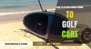 Securely Transport Your Paddle Board on a Golf Cart: Easy Steps