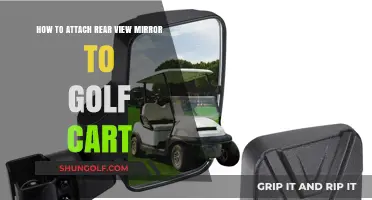 Easy Guide: Attaching a Rear View Mirror to Your Golf Cart