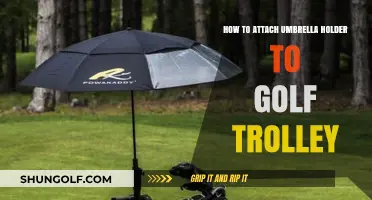 Easy Steps to Securely Attach an Umbrella Holder to Your Golf Trolley