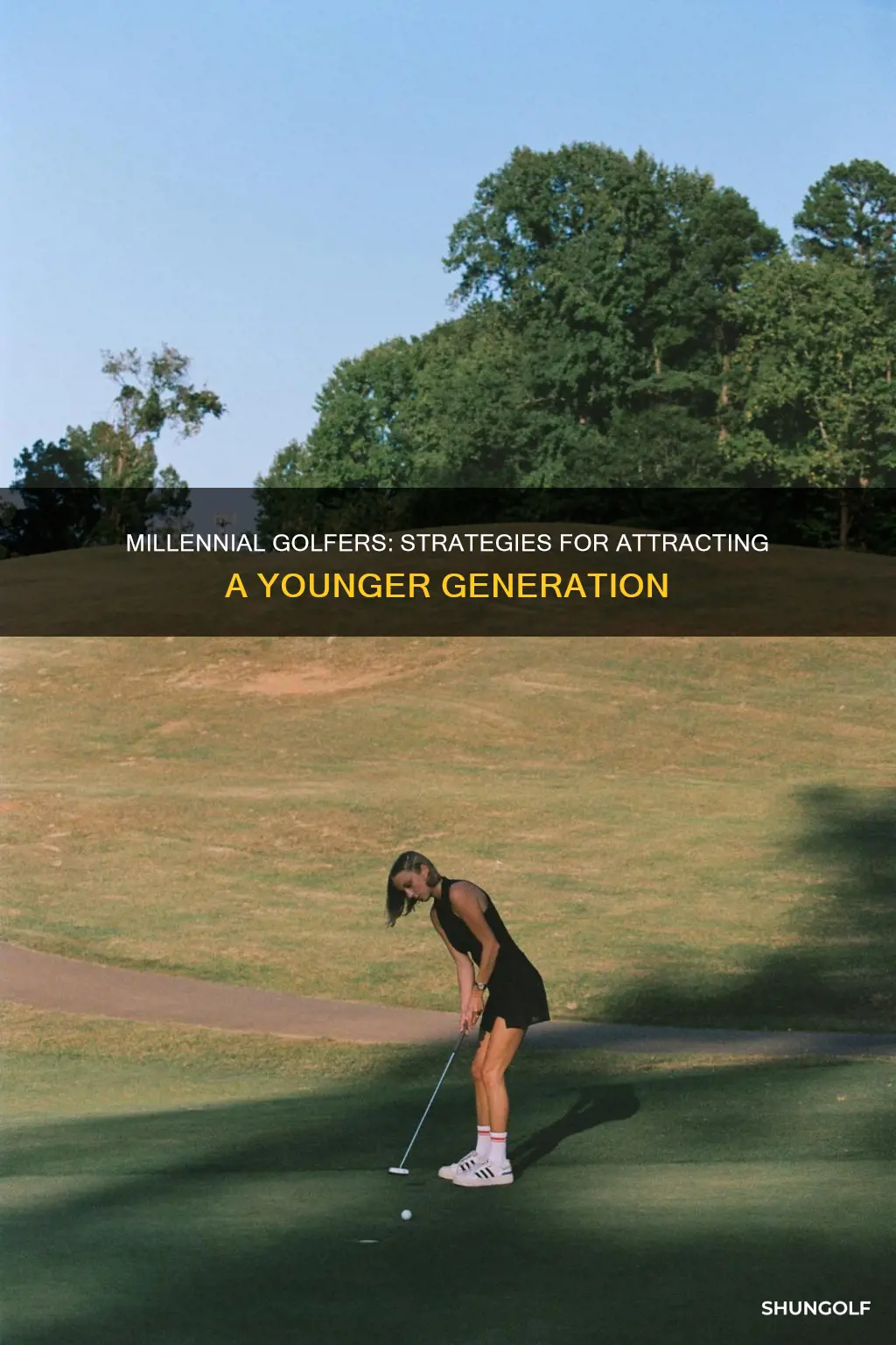 how to attract millennials to golf