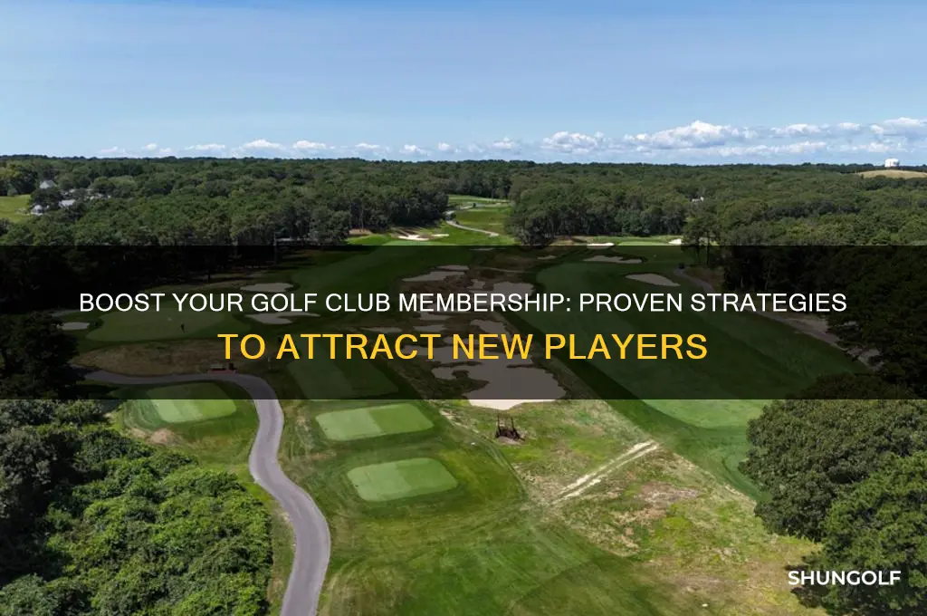 how to attract new members to a golf club