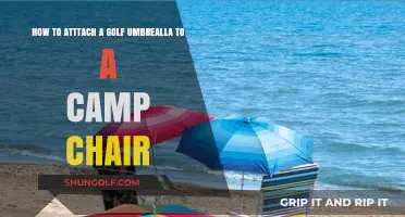 Secure Your Golf Umbrella to a Camp Chair: Easy DIY Guide