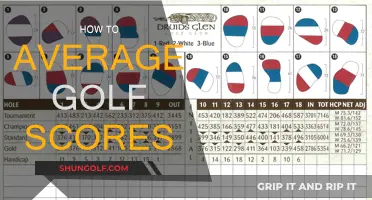 Averaging Golf Scores: Strategies for Improvement