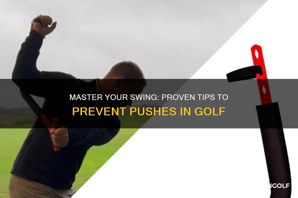 how to avoid a push in golf