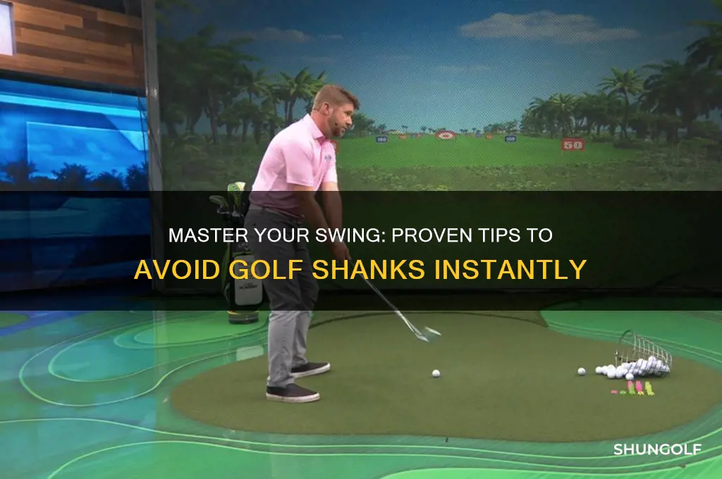 how to avoid a shank in golf