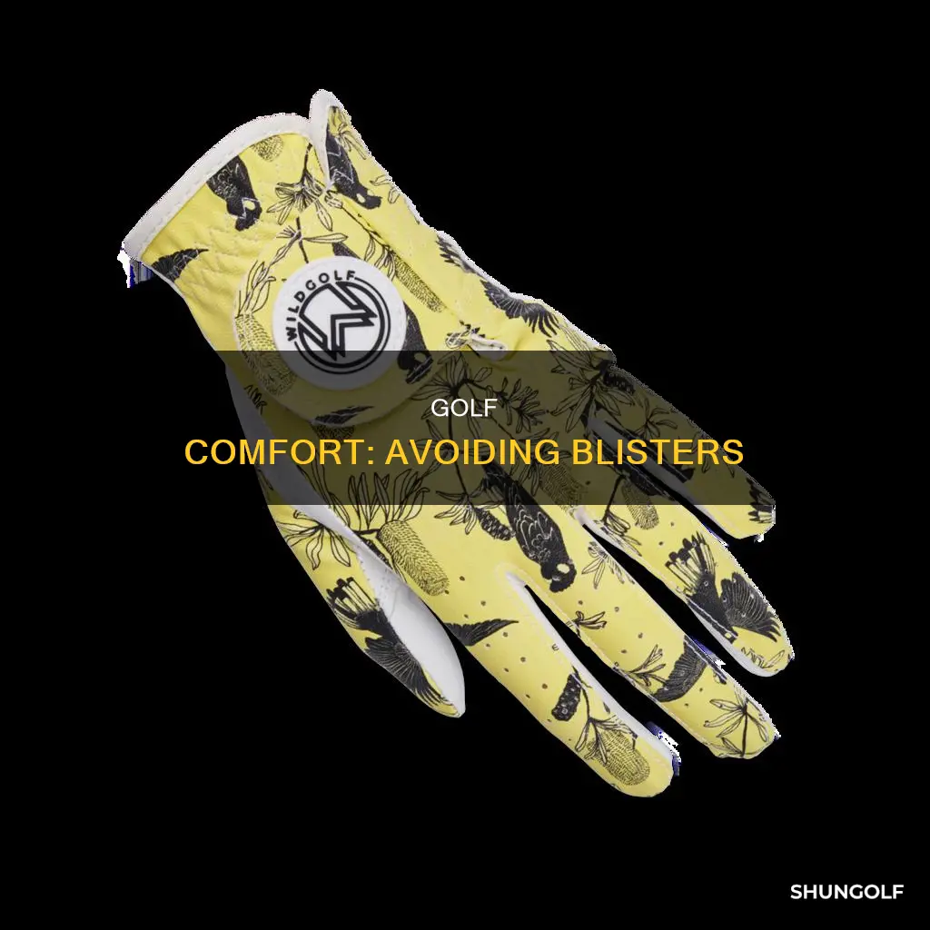how to avoid blisters in golf
