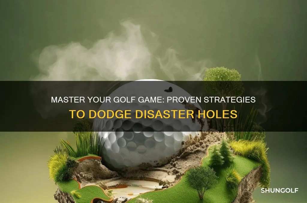 how to avoid disaster holes in golf