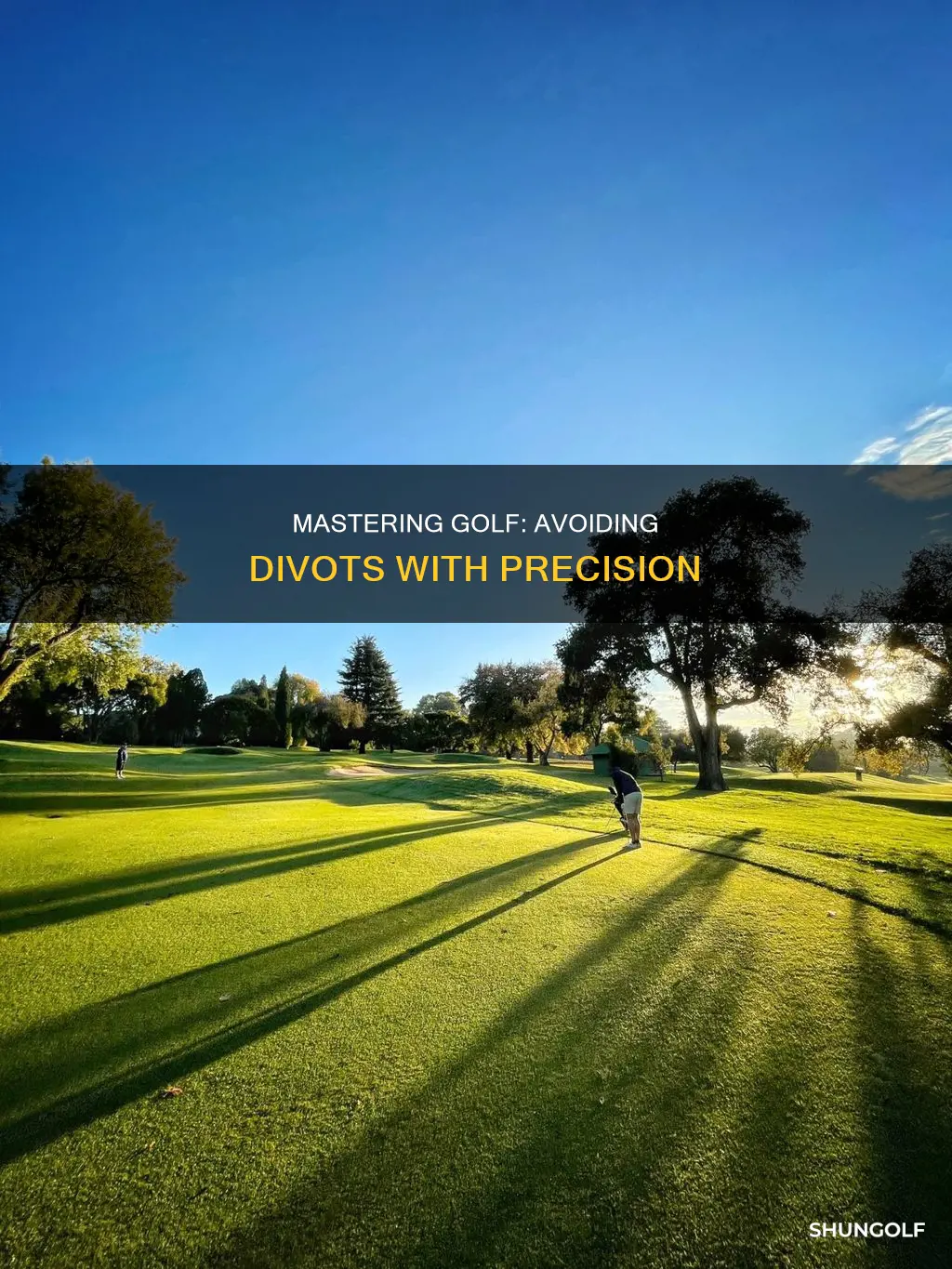 how to avoid divot in golf