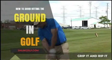 Master Your Swing: Proven Tips to Avoid Ground Contact in Golf