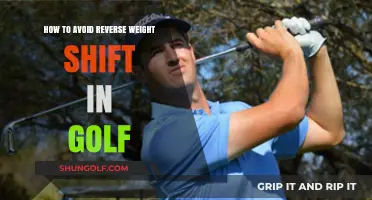 Master Your Golf Swing: Preventing Reverse Weight Shift Effectively
