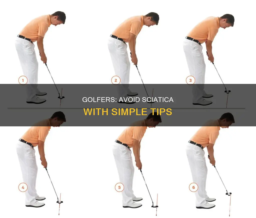 how to avoid sciatica in golf