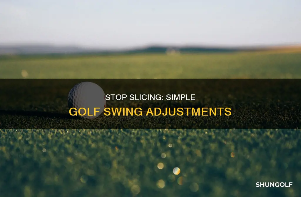 how to avoid slicing in golf