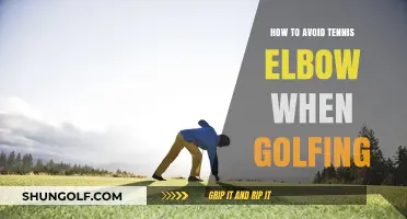 Prevent Tennis Elbow While Golfing: Essential Tips for Pain-Free Swings