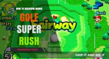 Mastering Backspin in Mario Golf: Super Rush – Tips and Tricks