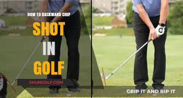 Mastering the Art of the Backward Chip Shot in Golf
