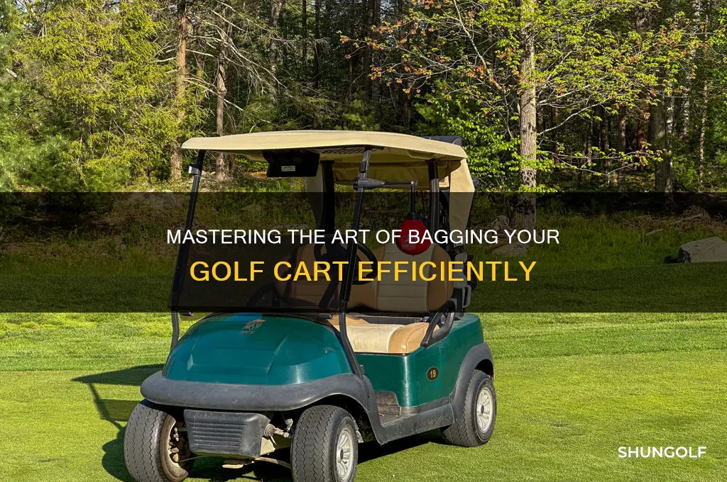how to bag a golf cart