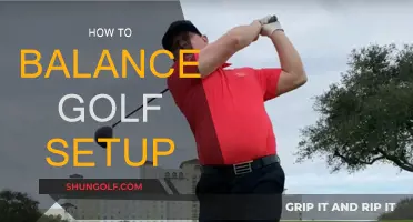 Mastering Golf Setup Balance for the Perfect Swing