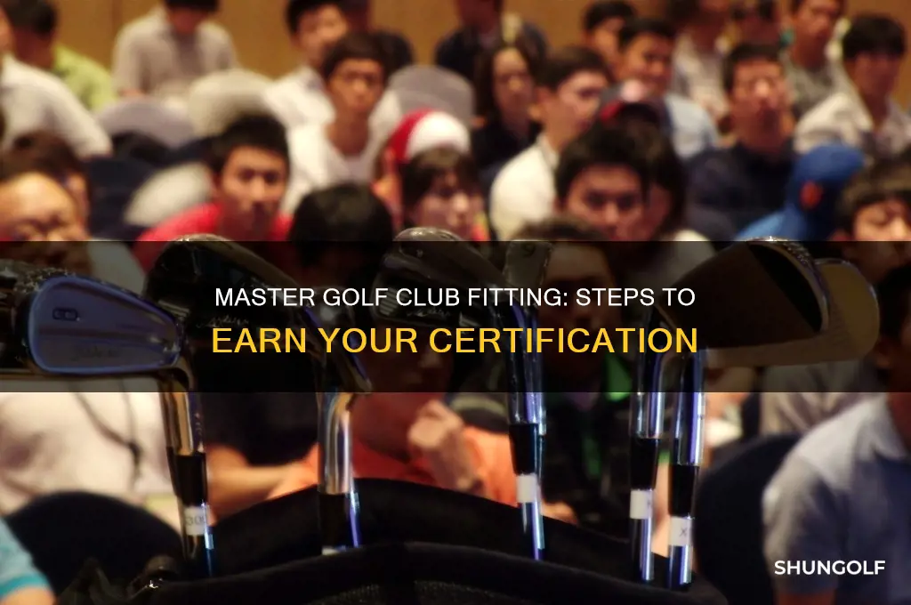 how to be a certified golf club fitter