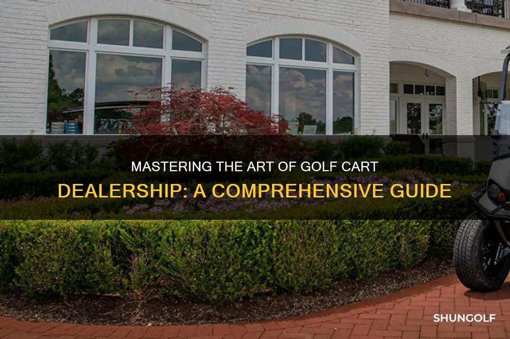how to be a golf cart dealer