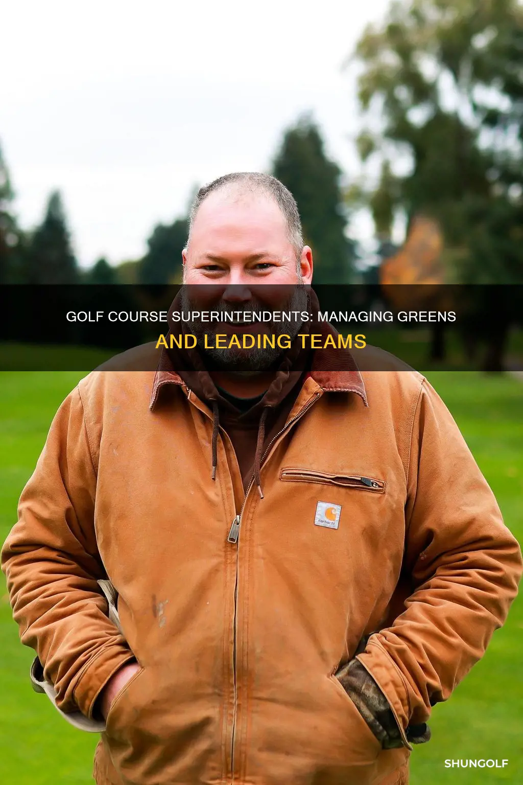 how to be a golf superintendent