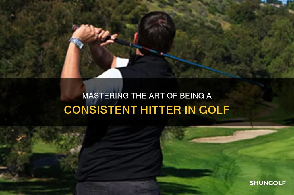 how to be a hitter in golf