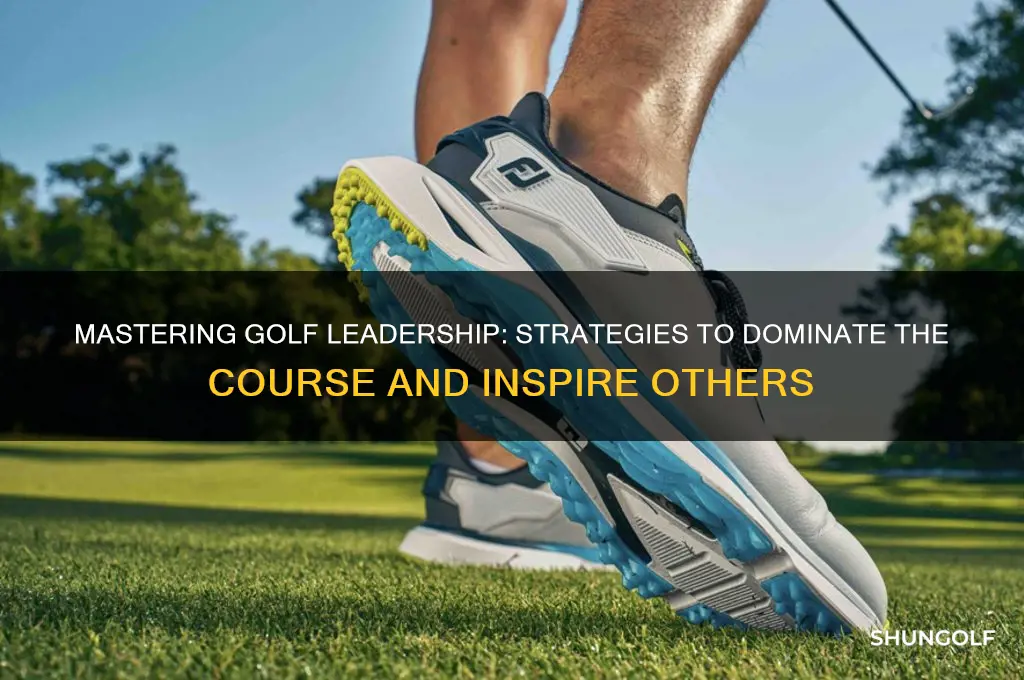 how to be a leaer in golf