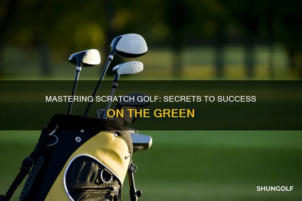 how to be a scratch golfer