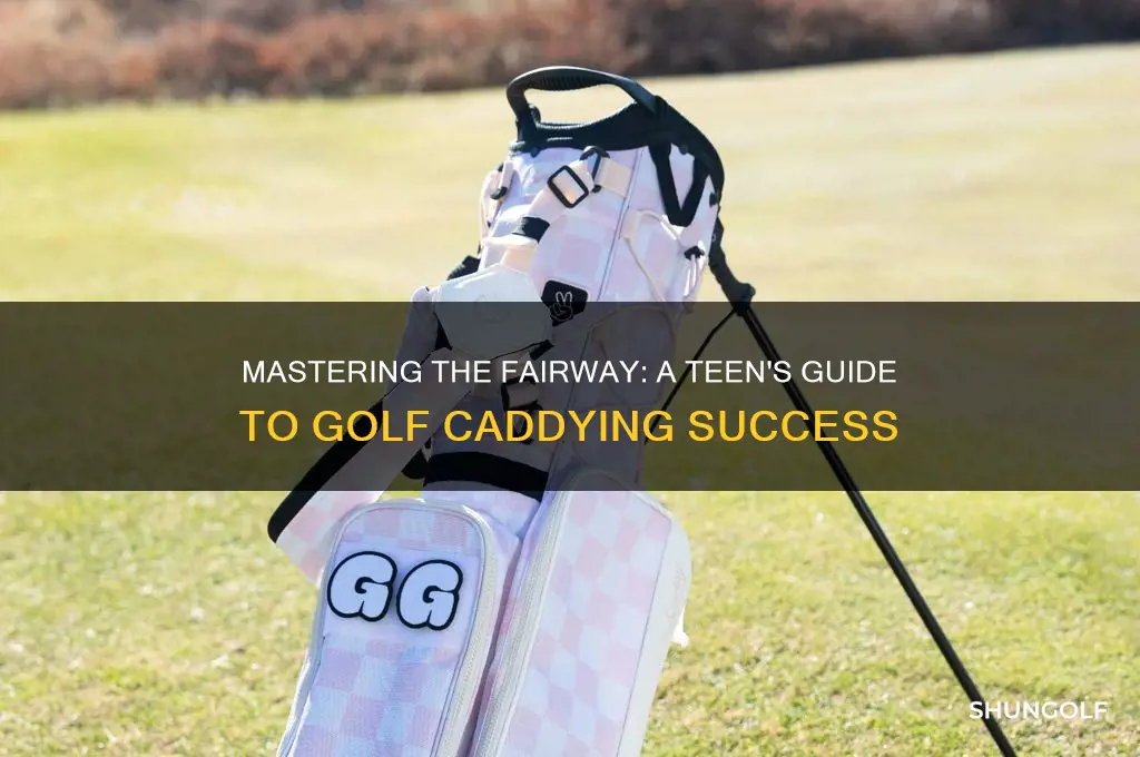 how to be a teen golf cadddy