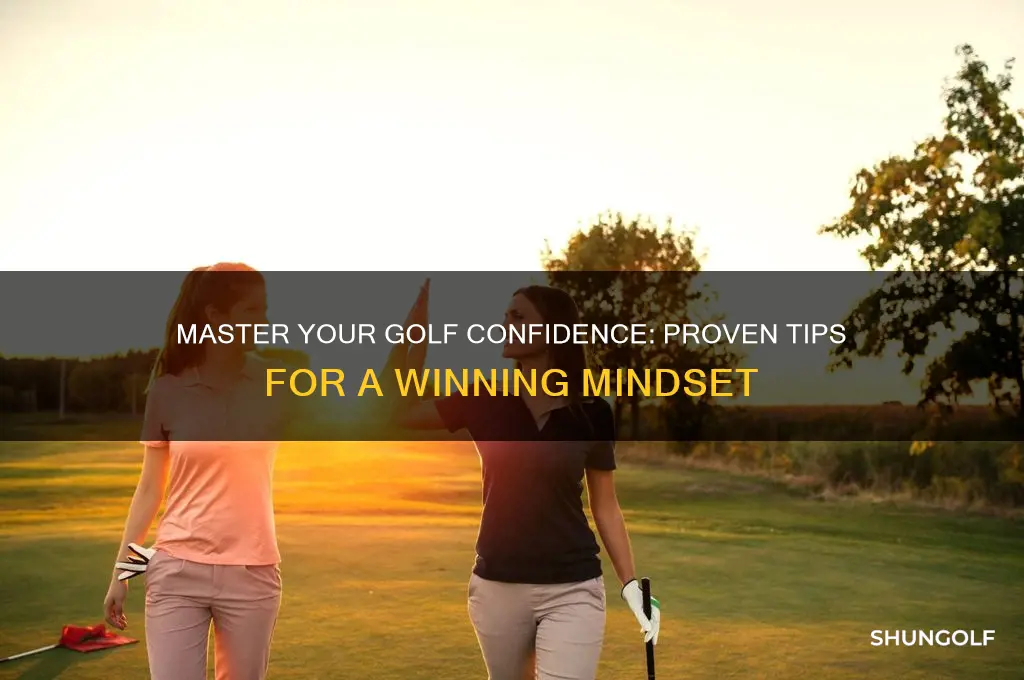 how to be confident in golf game