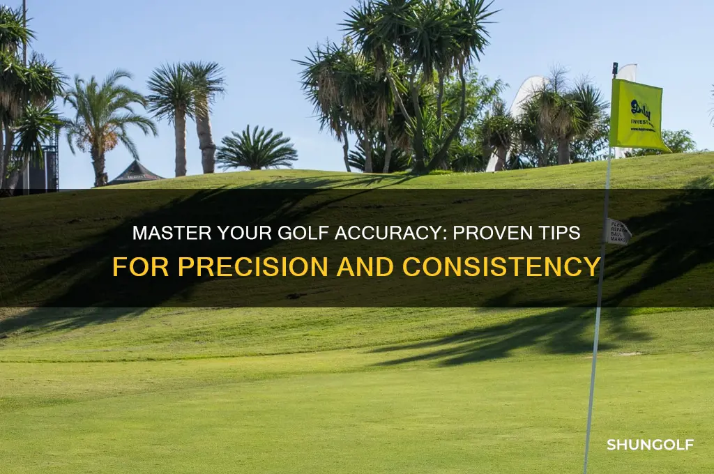 how to be more accurate in golf