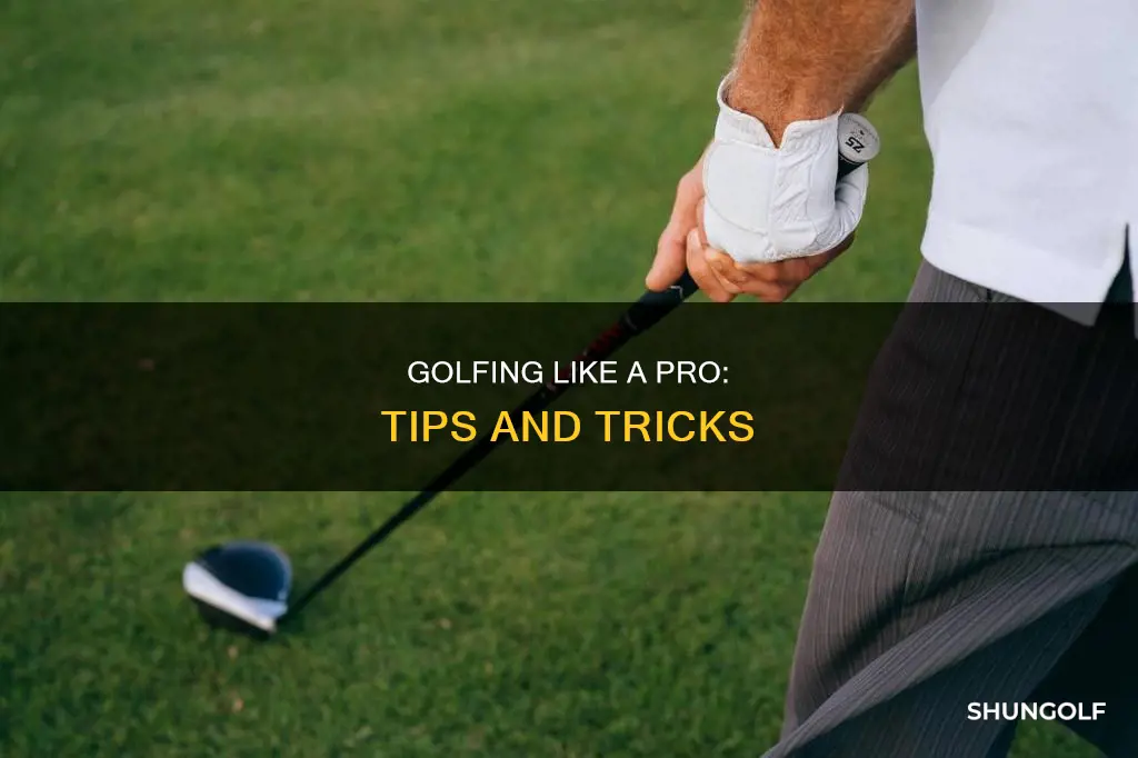how to be pro golfer