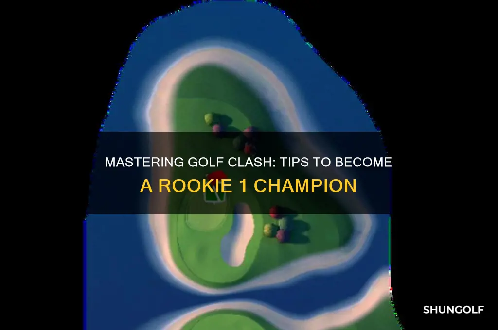 how to be rookie 1 in golf clash