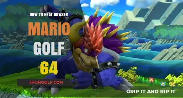 Mastering Mario Golf 64: Strategies to Defeat Bowser Easily