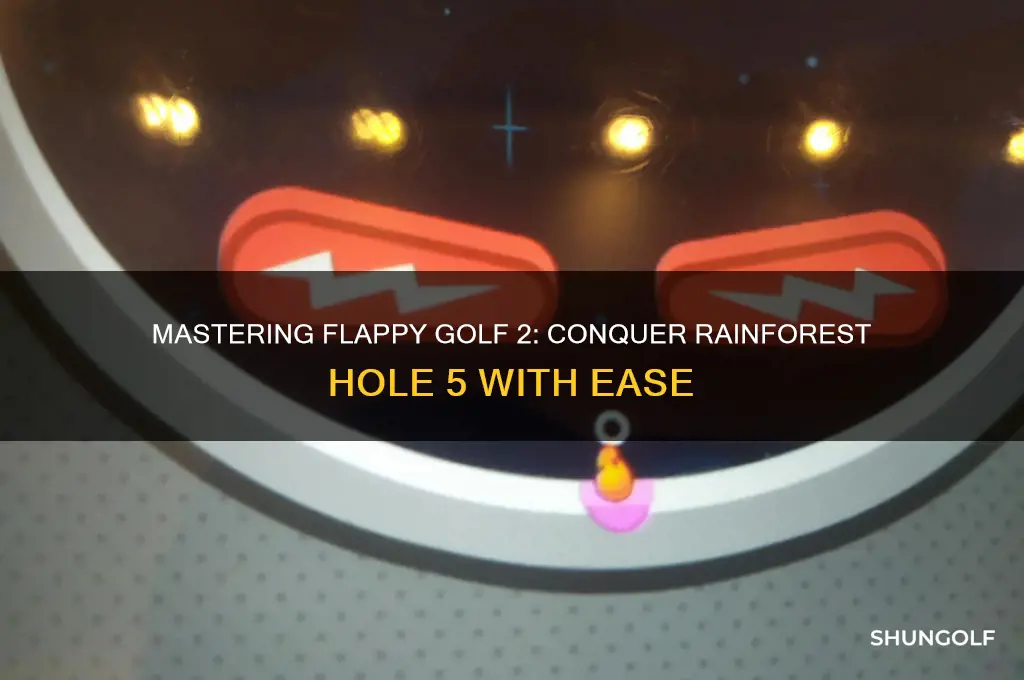 how to beat flappy golf 2 rainforest hole 5