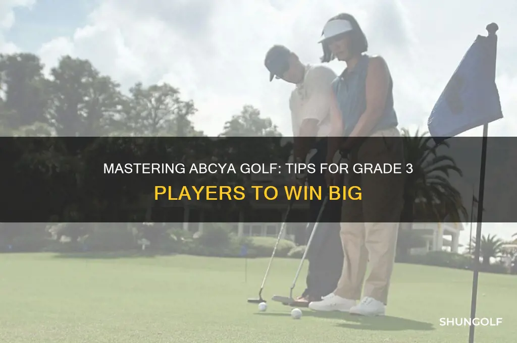 how to beat golf in abcya grade 3
