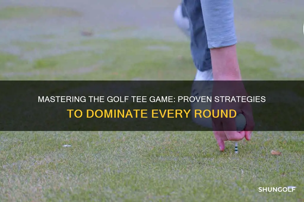 how to beat golf tee game