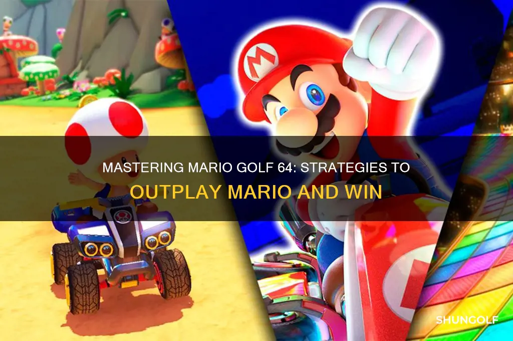 how to beat mario in mario golf 64