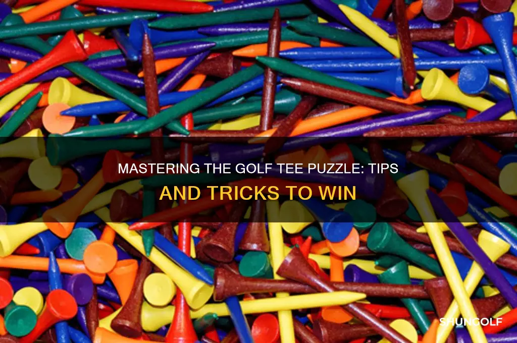how to beat the golf tee puzzle