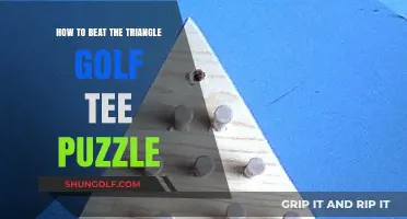 Mastering the Triangle Golf Tee Puzzle: Tips and Tricks to Win