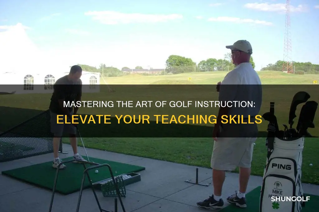 how to become a better golf instructor